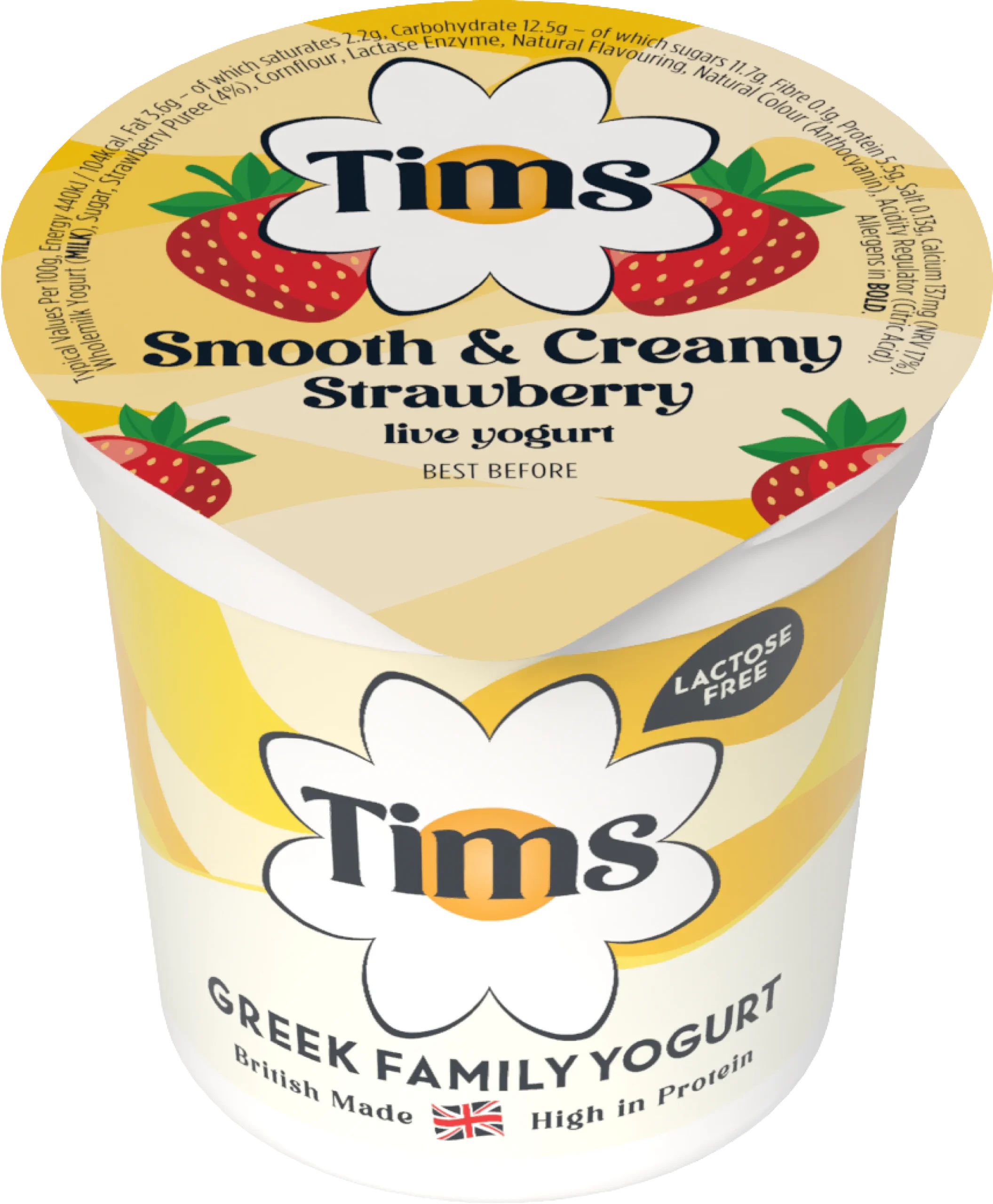 Strawberry <br> Smooth & Creamy